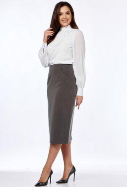 Юбка Lady Line 1570 серый