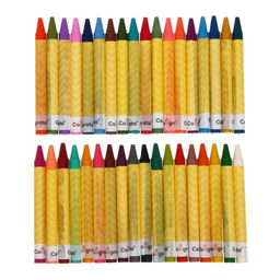 Мелки восковые Calligrata, цветные, 36 цветов