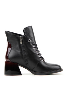 Ботильоны 533.Janetbr. черный бордо R