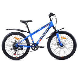 Велосипед 24" Rocket Aries 1.0 , цвет синий, размер 13"