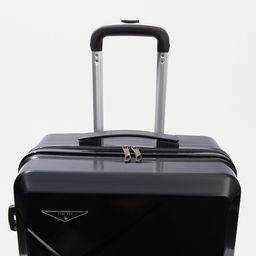 Чемодан средний 24, кодовый замок, цвет чёрный - Simaland фото 6