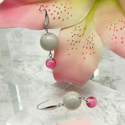 Серьги из муранского стекла FLEUR LS2004 - Vloes фото 4