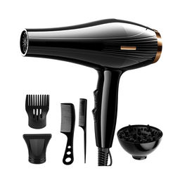 Фен LF-30, Вт, 2 скорости, 3 температурных режима, 3 насадки, чёрный