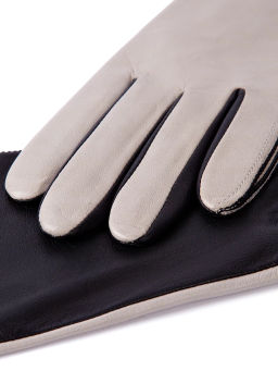 Перчатки женские ш/п F-IS0065 latte/black - Eleganzza фото 2