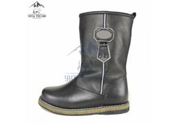 Сапоги мужские Сибирь, черные, войлочная подошва - Мирунт фото 4