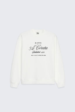 50TH ANNIVERSARY EMBROIDERED CREW NECK SWEATSHIRT - Zara фото 2