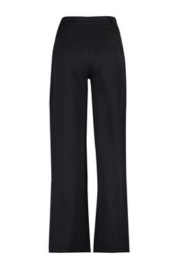 Siyah Yuksek Bel Wide Leg/Genis Paca Pileli Dokuma Kumas Pantolon TWOAW21PL0076