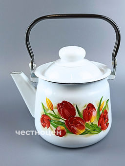 Чайник для плиты 1,5л 01-2708/4 Тюльпаны
