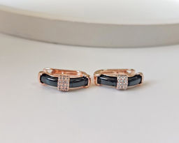 Серьги с керамикой