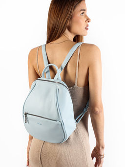 LACCOMA рюкзак Мэри-Y2005-голубой эко кожа хлопок  фото 8