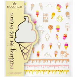 Melting for ice cream Стикеры для ногтей nail sticker