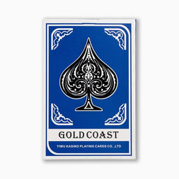 Карты игральные бумажные Gold Coast, 55 шт, 260 г/м2, синие, 5.7 х 8.7 см - Simaland фото 4