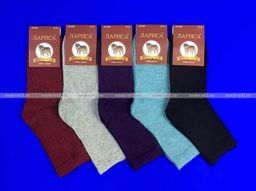 Цена за 10 пар. Лариса носки капрон женские уплотненные с рисунком арт. 1070 36-40 АССОРТИ  фото 15