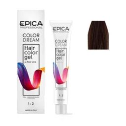 7.73 EPICA Professional COLORDREAM Гель-краска русый шоколадно-золотистый, 100 мл.