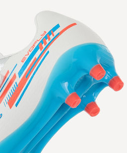 Бутсы футбольные JOGEL Evofly FG Talant White/blue, детский  фото 8