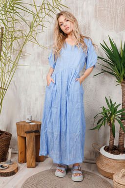 Платье AMORI 9633 небесный