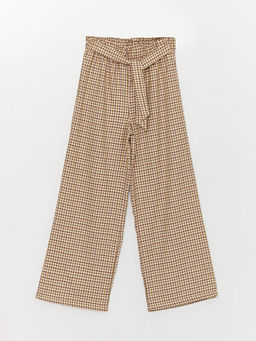 Beli Lastikli Wideleg K?z ?ocuk Pantolon