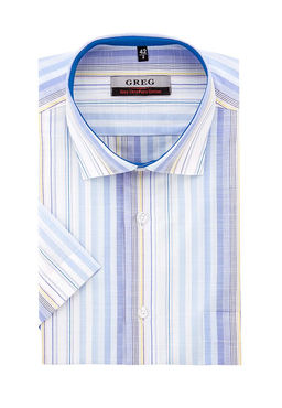 Сорочка мужская короткий рукав GREG 121/101/402/Z/2  фото 2