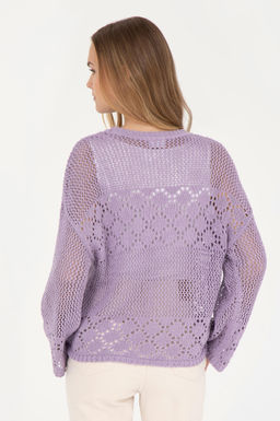 Женский сиреневый свитер - U.s. polo assn фото 12