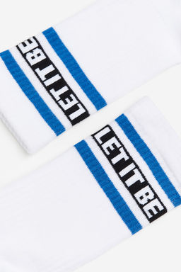 Calcetines con motivo - H&m фото 2