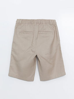 Beli Lastikli Keten G?r?n?ml? Erkek ?ocuk ?ort - Waikiki фото 3