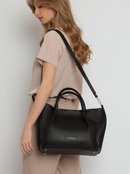 Женская кожаная сумка Richet 2910LN 376 Черный