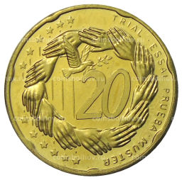 20 евроцентов 2004 года Мальта (Проба,Unusual)