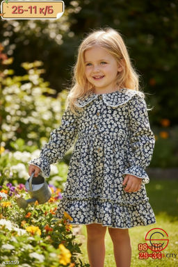 Платье для девочки с принтом