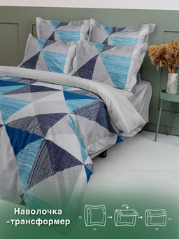 КПБ ЭКОДОМ Перкаль 21596-1/Евро - Шуйские ситцы фото 3