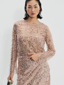 Блузка с пайетками / Zarina