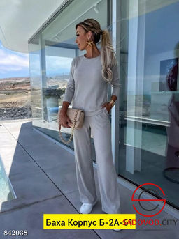 Костюм женский двойка, лапша