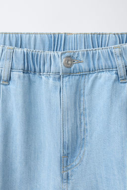 BERMUDA LARGA DENIM / Azul - Zara фото 3