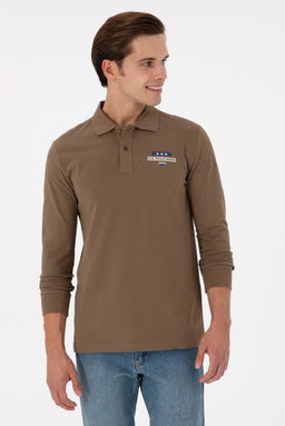 Мужской свитшот цвета хаки Неожиданная скидка в корзине