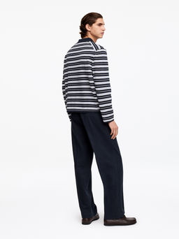 Pantalones amplios en mezcla de lino - H&m фото 6