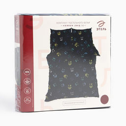 Постельное белье Этель евро Horror (вид 1) 200*217 см,220*240 см,70*70 см -2 шт,бязь  фото 2