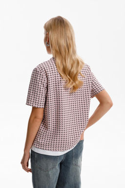 ЕВТ 3231/ретро геометрия фуфайка жен