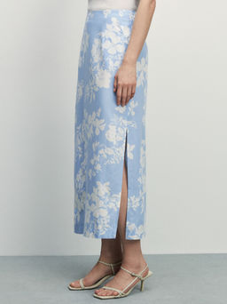 Юбка миди из хлопка / Zarina  фото 3