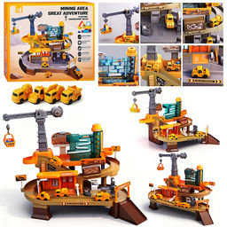 Парковка "Спец паркинг" (свет, звук) в коробке