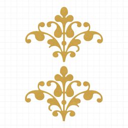 Mr.Painter DICUT-M0035 Набор ножей для вырубки 2 шт. Завиток фото 4