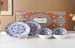 Салатник 5 штук 11,5х6 см / WY-23 /уп 20/ цветная коробка