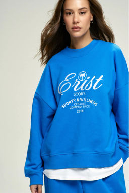 Свитшот Wellness Electric Blue - Erist store фото 3