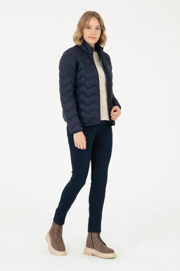 Женское темно-синее пальто Неожиданная скидка в корзине - U.s. polo assn фото 11