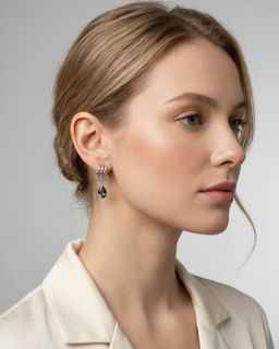 Стильные серьги