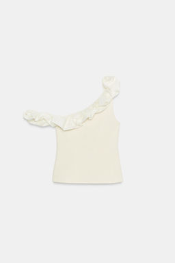 TOP BOUCL? ASIM?TRICO / Crudo - Zara фото 7
