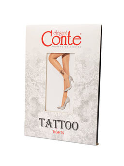 Колготки фантазийные CONTE колготки TATTOO с рисунком Garden bronz - Conte elegant фото 2