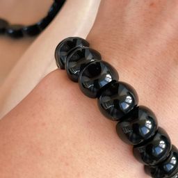 Браслет из Обсидиана радужного 20 см