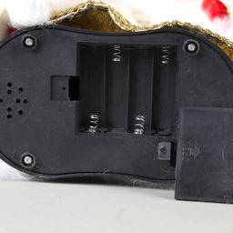 Цена за 1 шт. Фигурка Дед Мороз 40 см + подарок / 19A603-16 /уп 18/музыкальный - Галеонтрейд фото 4