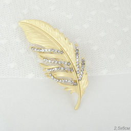 Брошь Перо / 2042 /уп 36/ - Галеонтрейд фото 3