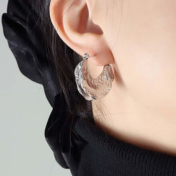 Серьги с замком булавка арт. 22 6345 (id 276933)