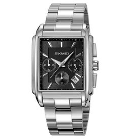 Часы наручные Skmei мужские электронные спортивные 2339silver-black-steel